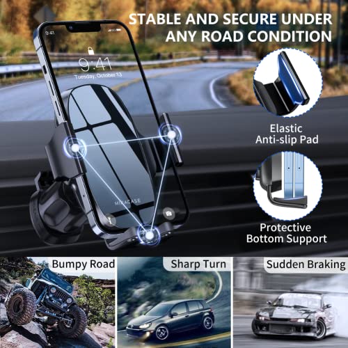 Miracase CAR VENT HOLDER-EXPERT 2Nd Generation Car Phone Holder, Air Vent Phone Holder For Cars 360¡Ã Rotation, Universal Mobile Phone Mount Automobile Cradles thumb #1