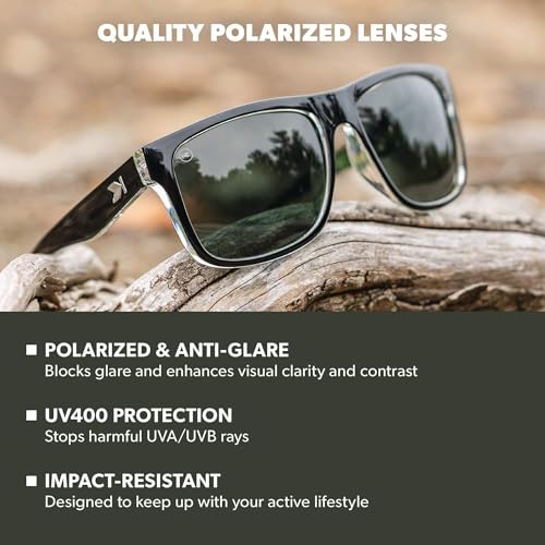 Image of Knockaround Large Polarized Sunglasses for Men & Women - UV400 Protection