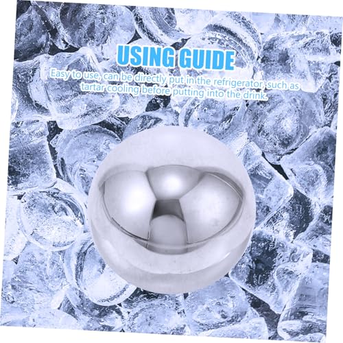 Set 2 Bolas de Enfriamiento de Acero Inoxidable Reutilizables miniatura 5