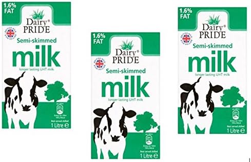 Dairy Pride 1ltr Semi Skimmed UHT Milk (4)