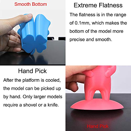 Creality Ender 3 Lit en verre amélioré 235 x 235 x 4 mm 4 Creality Ender 3 Lit en verre amélioré 235 x 235 x 4 mm – Image 5