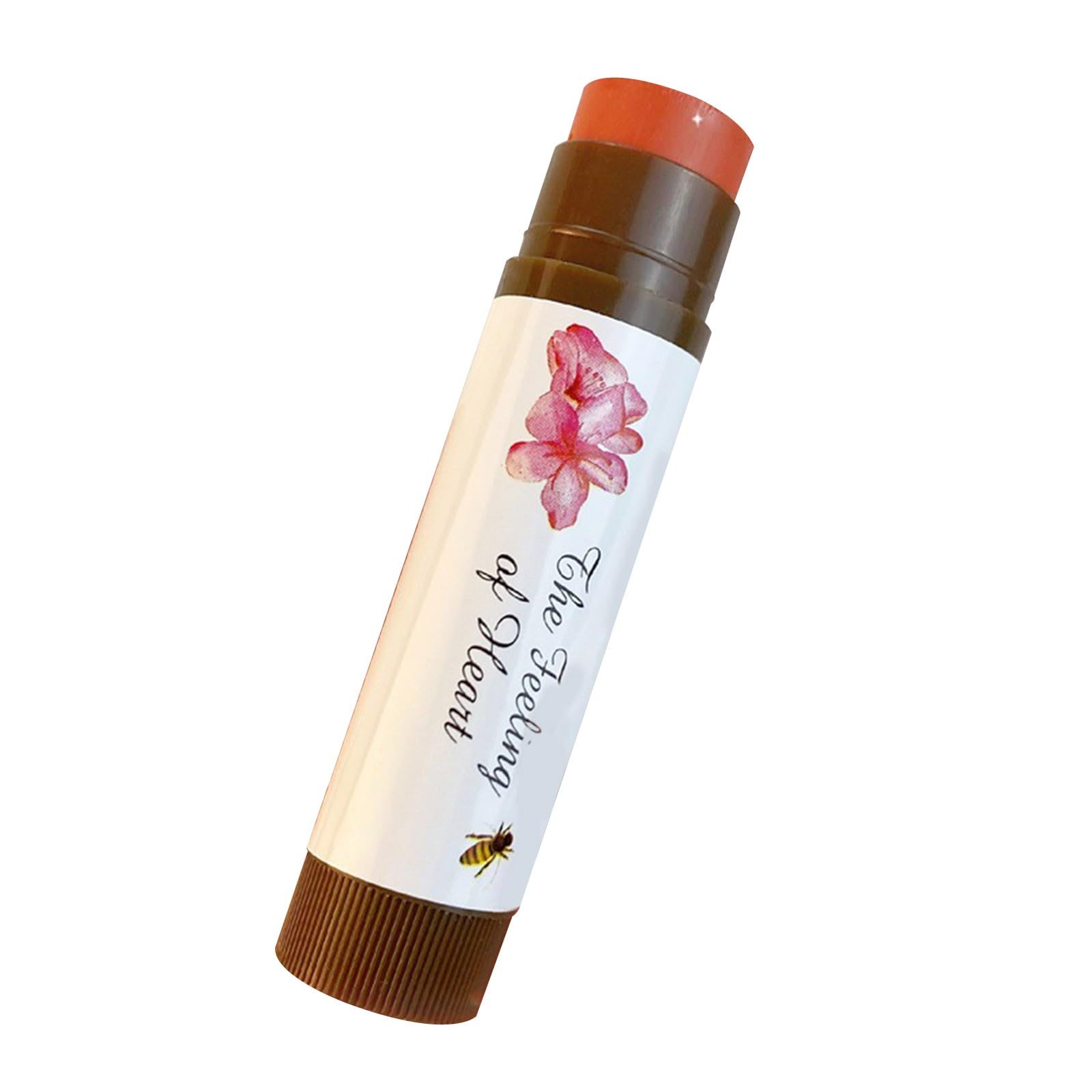 VESNIBA Fruit Flavored Lip Balm With Moisturizing Nourishing And Fading Lip Lines Properties. It Also Provides Hydration And Colorless Lip Balm With Subtle Lip Tints. Case Make up (A, One Size)