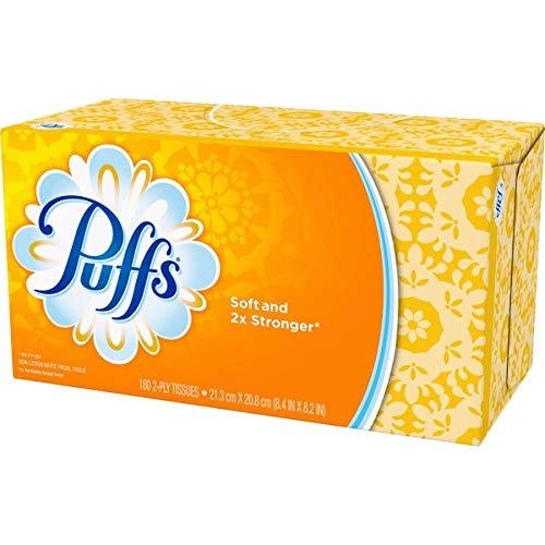 Miniatura 2 de Puffs 87611CT - Pañuelo facial blanco, 2 capas, 180 hojas (caja de 24)