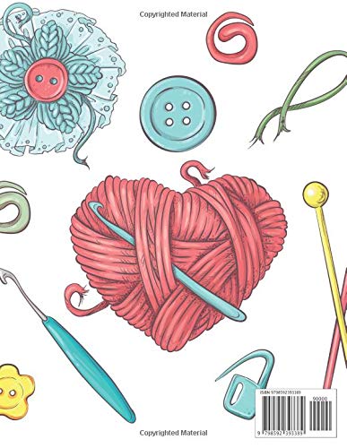 Knitting Graph Paper Notebook: Knitter's Graph Paper/ Knitting Design/ 4:5 Ratio/Designing your own patterns by yourself - Image 2