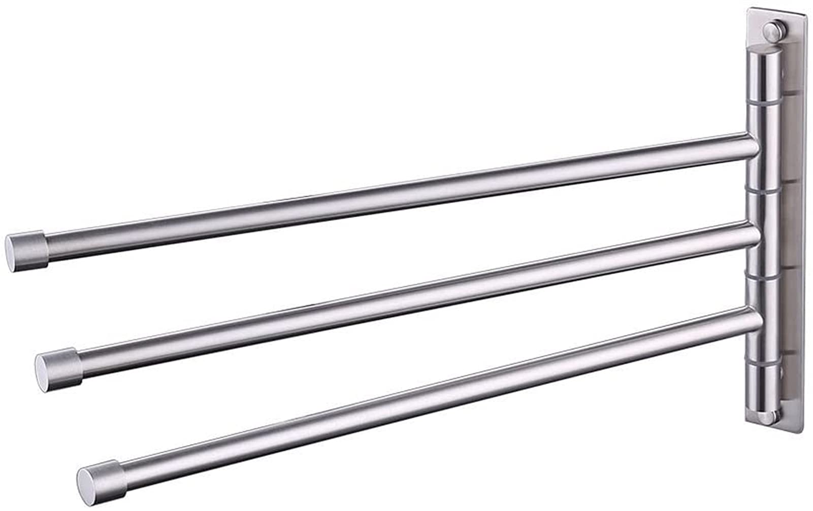 Porte-serviettes en acier inoxydable pour optimiser une petite douche