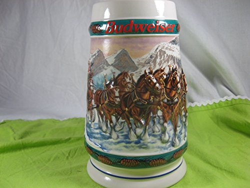 Budweiser 1993 Special Delivery Holiday Stein