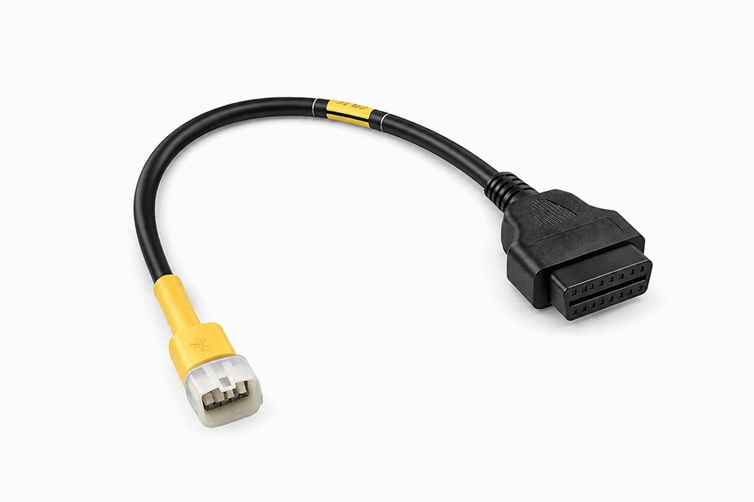 MapOut24 obd2 scanner elm 327 bike obd cable for Bajaj, KTM, TVS & Royal Enfield Original Branded with 6 Month Free Replacement Warranty 16 pin female connector to The 6 pin male connector SMPL032-image-4