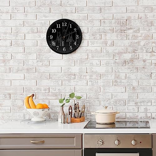 Horloge murale à quartz sans tic-tac pour une sérénité absolue à la maison - 8