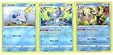 singhiozzo (54/202) Sword & Shield Evolution Set - Inteleon Drizzile & Sobble 58/202 - Lotto di 3 carte raro