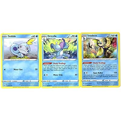 holographic pokemon cards for sale Grookey, Sobble, Scorbunny Set Galar Promo Alternate Holo Pokemon Card –  Kawaii Collector