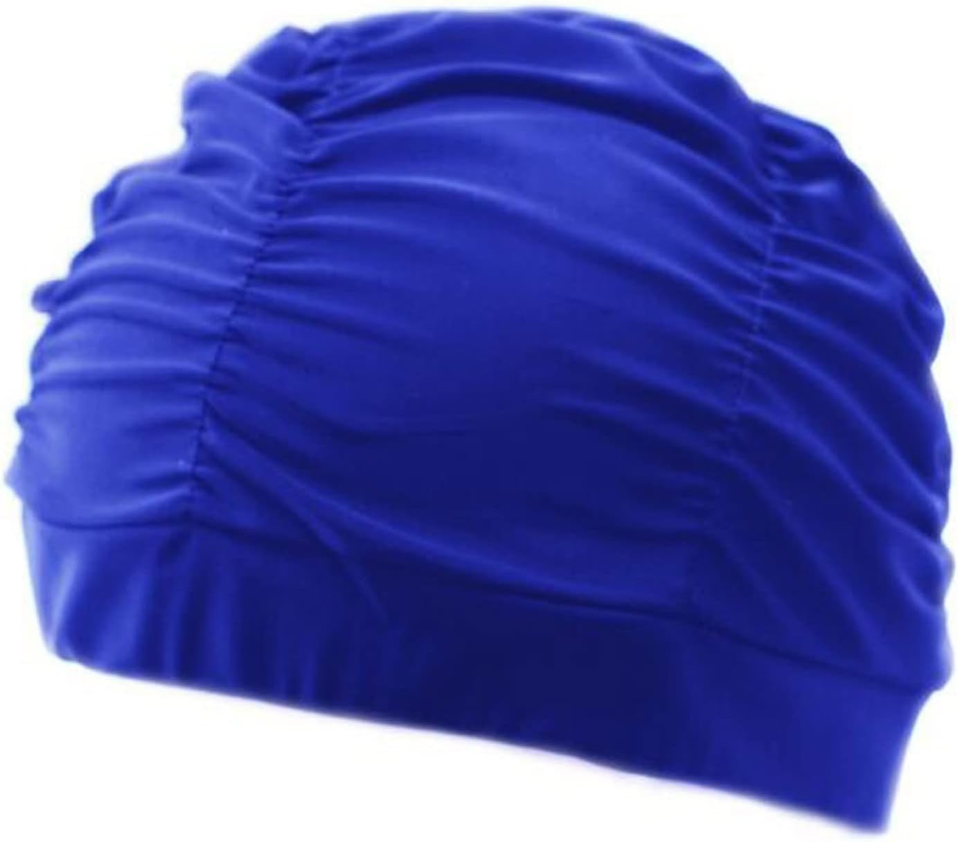 Swim Caps Pleated Flower Petal Fabric Swimming Cap Swim Pool Beach Seaside Protect Long Hair Ears Bathing Caps Hats for Girls Women Adults(4)