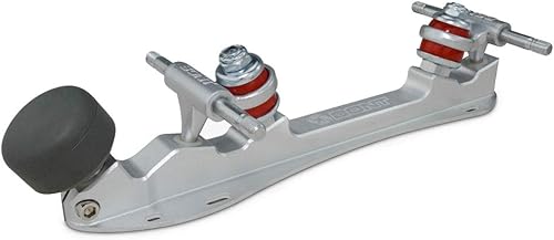 Miniatura 4 de Bont Parkstar - Patines de gamuza verde azulado suave para Park Ramps Bowls Street - Patines para patinaje en exteriores e interiores