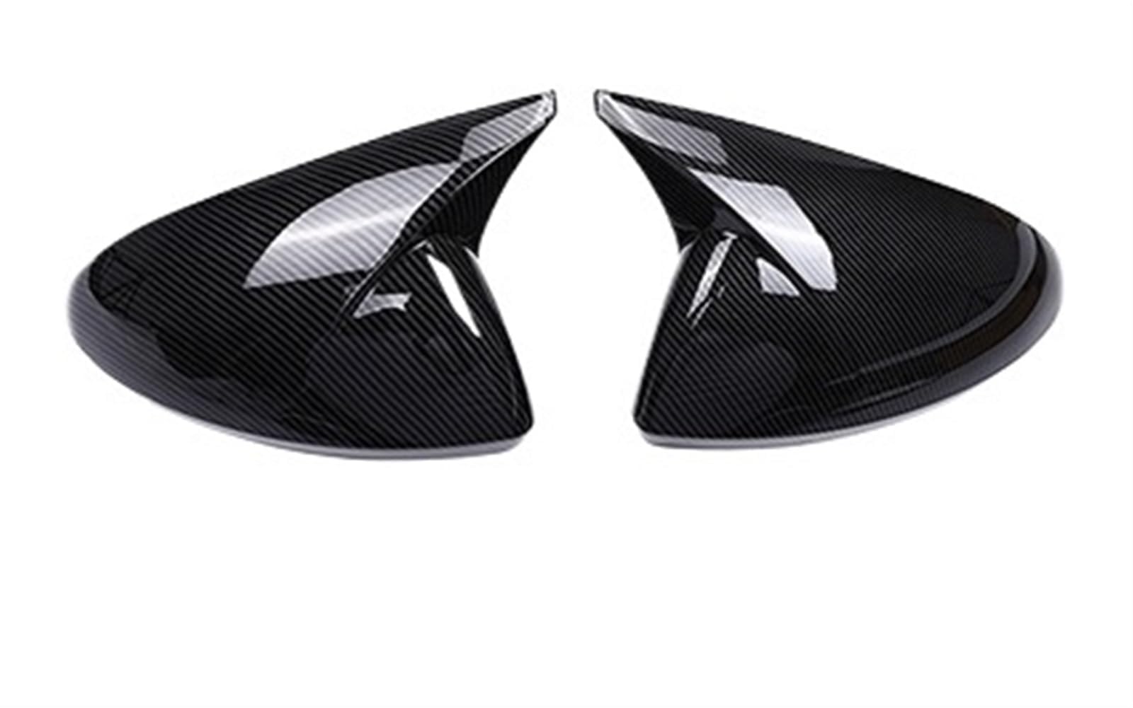 Außenspiegel Spiegelkappen Für Opel Insignia 2008-2017 - Glänzend Schwarz/Weiß ABS Abdeckung