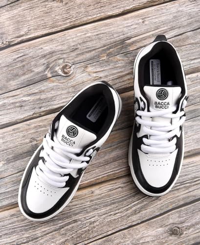 Image of Bacca Bucci Men Leather Sneaker Shoes