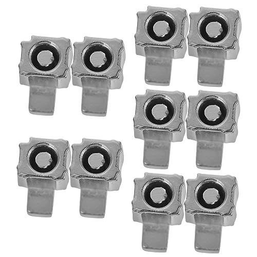 OSALADI 5 Pares Manija Hebilla Interruptor Hebilla De Bloqueo Interruptor Hebilla De Metal Interruptor Reparación Pestillos para Controlador De Juego Hebilla Deslizante Gamepad