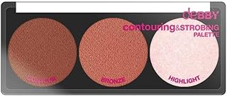 Debby on The Go Paleta 05 Violet Los Angels Sombra de Ojos Maquillaje y cosmética Ojos, Multicolor, única