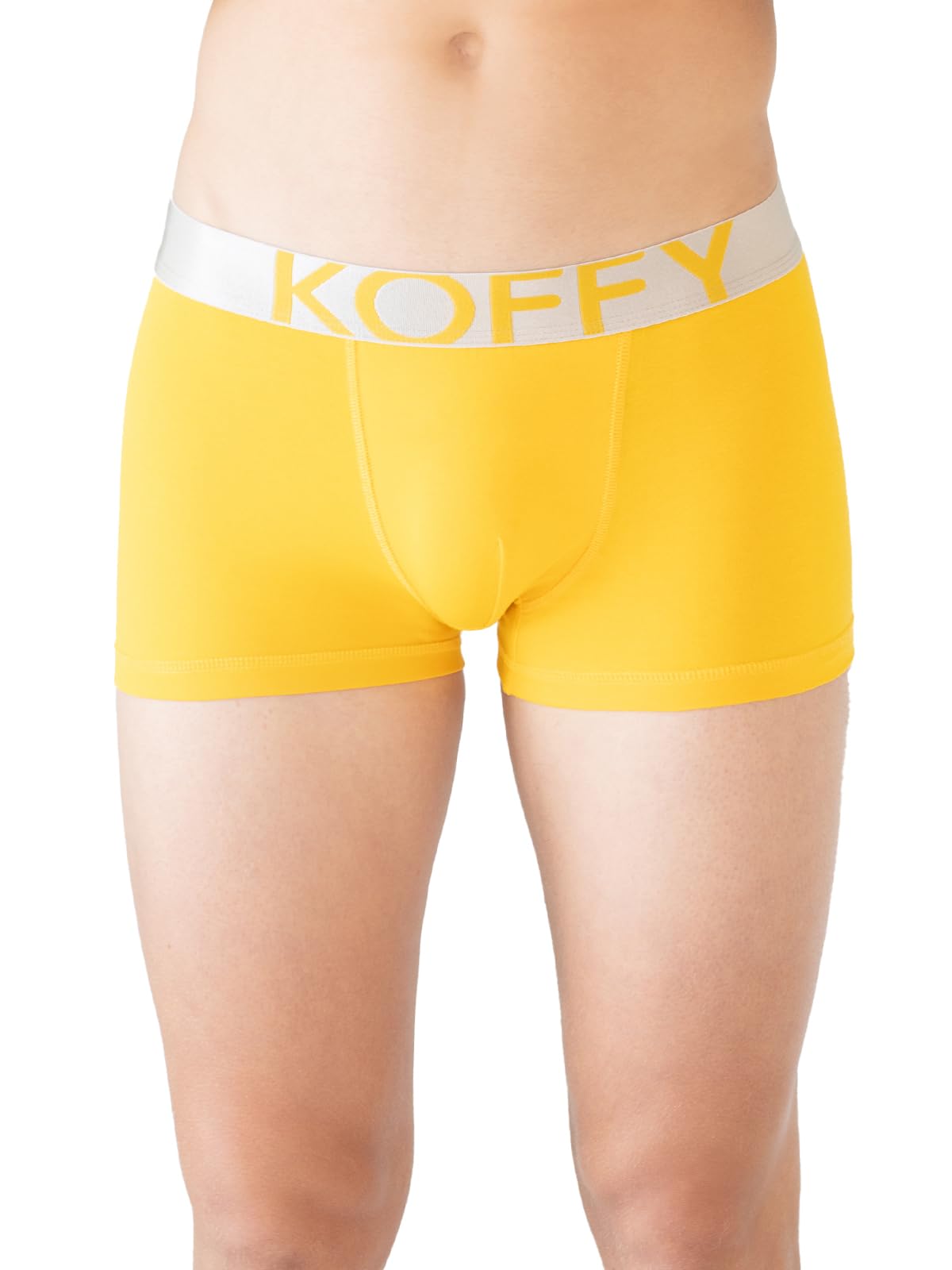 koffy Men’s Malleable Cotton Lycra Mini Trunk with Minus Cutting Pouch and Moisture Wicking Properties-picture-19