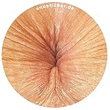 Anusticker 100 Aufkleber White Lustige Arschloch Sticker Scherzartikel Feiern Party Po anal Rosette Anussticker Anus Fastnacht Karneval Junggesellenabschied