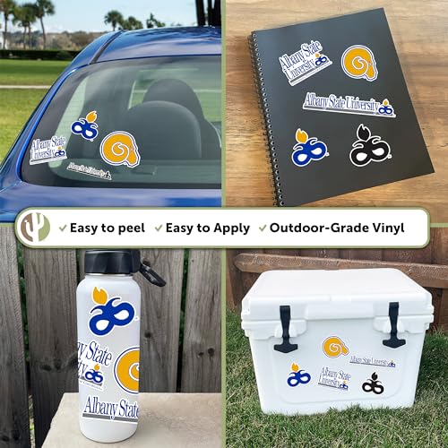 Sticker Albany State University durable pour bouteille d'eau - 2