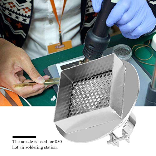 Image of Hilitand Heat Gun Nozzle For 850 Hot Air Soldering Station BGA Repair Heat Resisting Nozzles Tips Tool(45x45mm)
