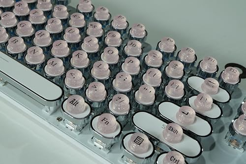 Elevadores para Teclas de Teclado para Uñas Largas, 128 Piezas Rosa miniatura 6