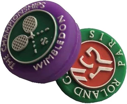 Purple Tennis Vibration Dampeners for Players Tennis Racket Damper for Racquetball Silicone Strings Dampers Anti-Vibration Shock Absorber Vibration Dampeners