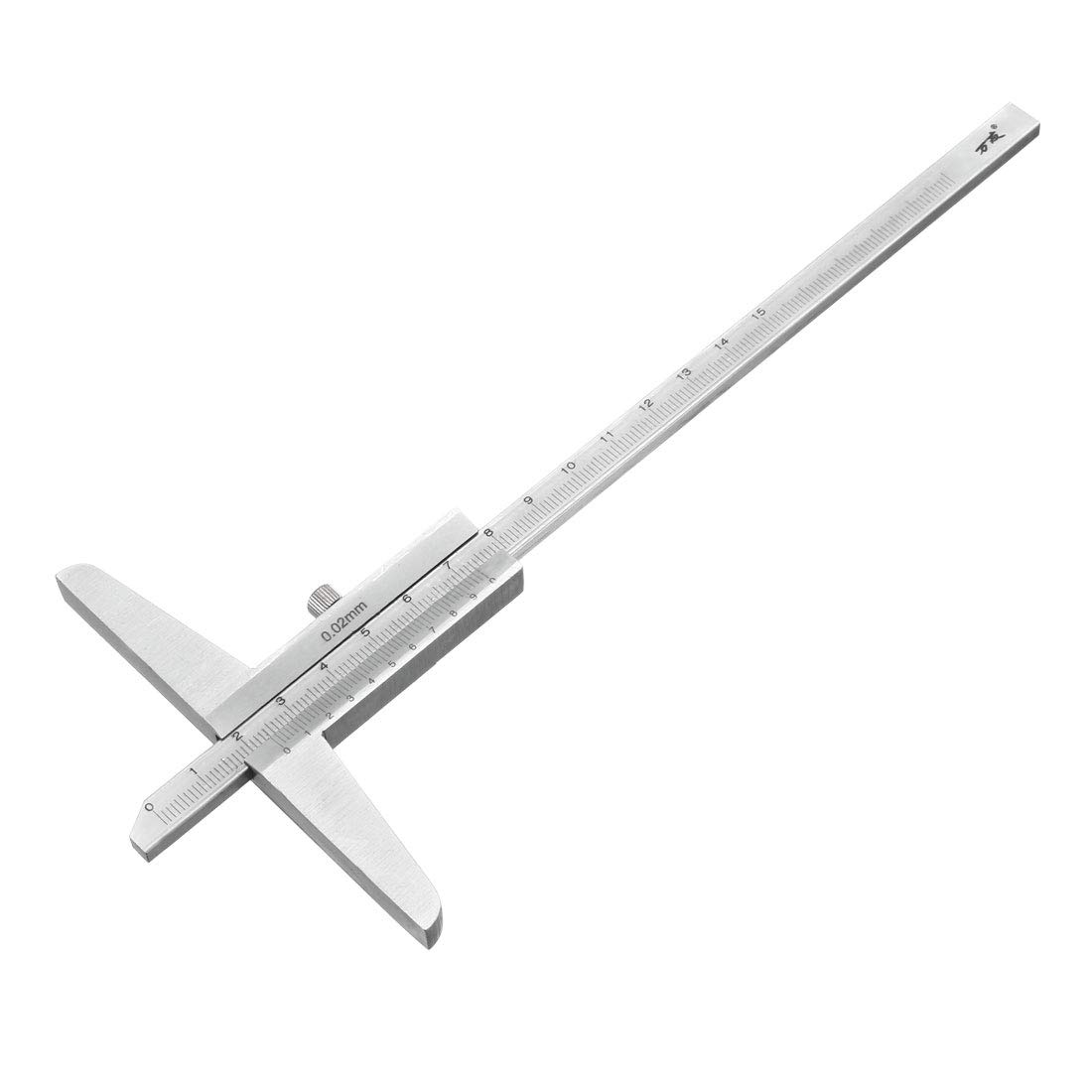 Buy sourcing Depth Gauge Vernier Caliper 150mm X 0.02mm Carbon Steel