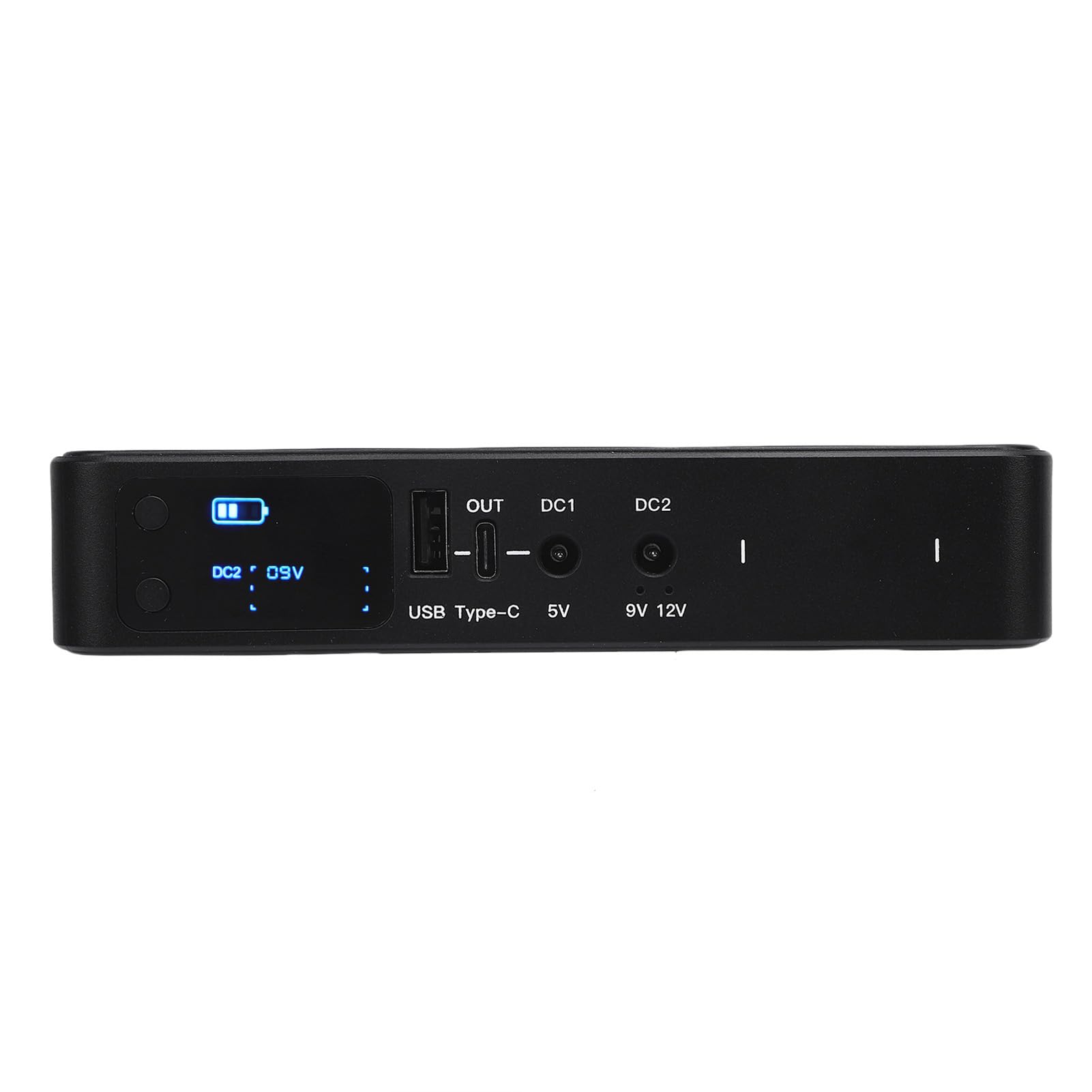 ASHATA Alimentazione senza interruzioni 10400 mAh Backup UPS per scanner di impronte digitali e telecamere di sicurezza, interfaccia facile da usare