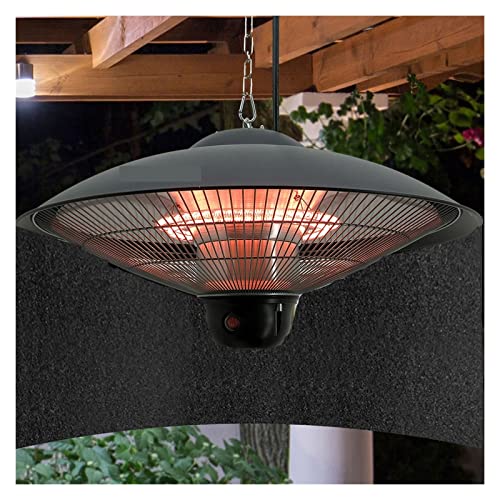 Heizung Hängende elektrische Heizung im Freien Heizung Innenhäuser Winterheizung, for Home Office Garden Restaurant Gewächshausheizung