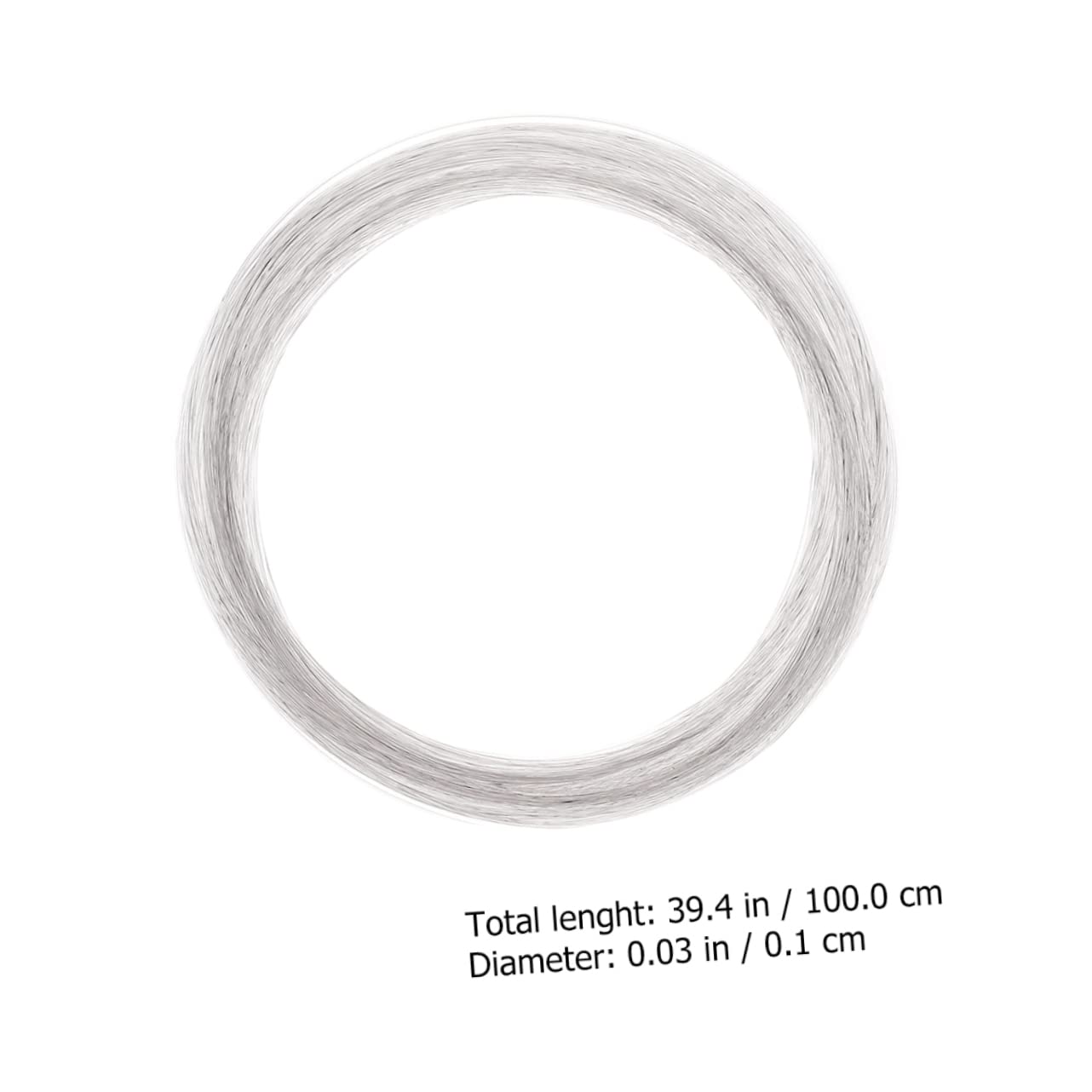 SHINEOFI 1mm Dicke Kunststoff Glasfaser 100m Lang für Lichtleiter mit Ausgezeichneter Zähigkeit und Uv Strahlen für Saunen und Spas