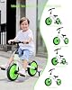 UBRAVOO Fit 'n Joy Beginner Toddler Training Bicycle, 4-in-1 Kids Balance Bike with Pedals & Training Wheels Options, Trike to Bike Riding Toys for Boys Girls 2-5 (Green) #2