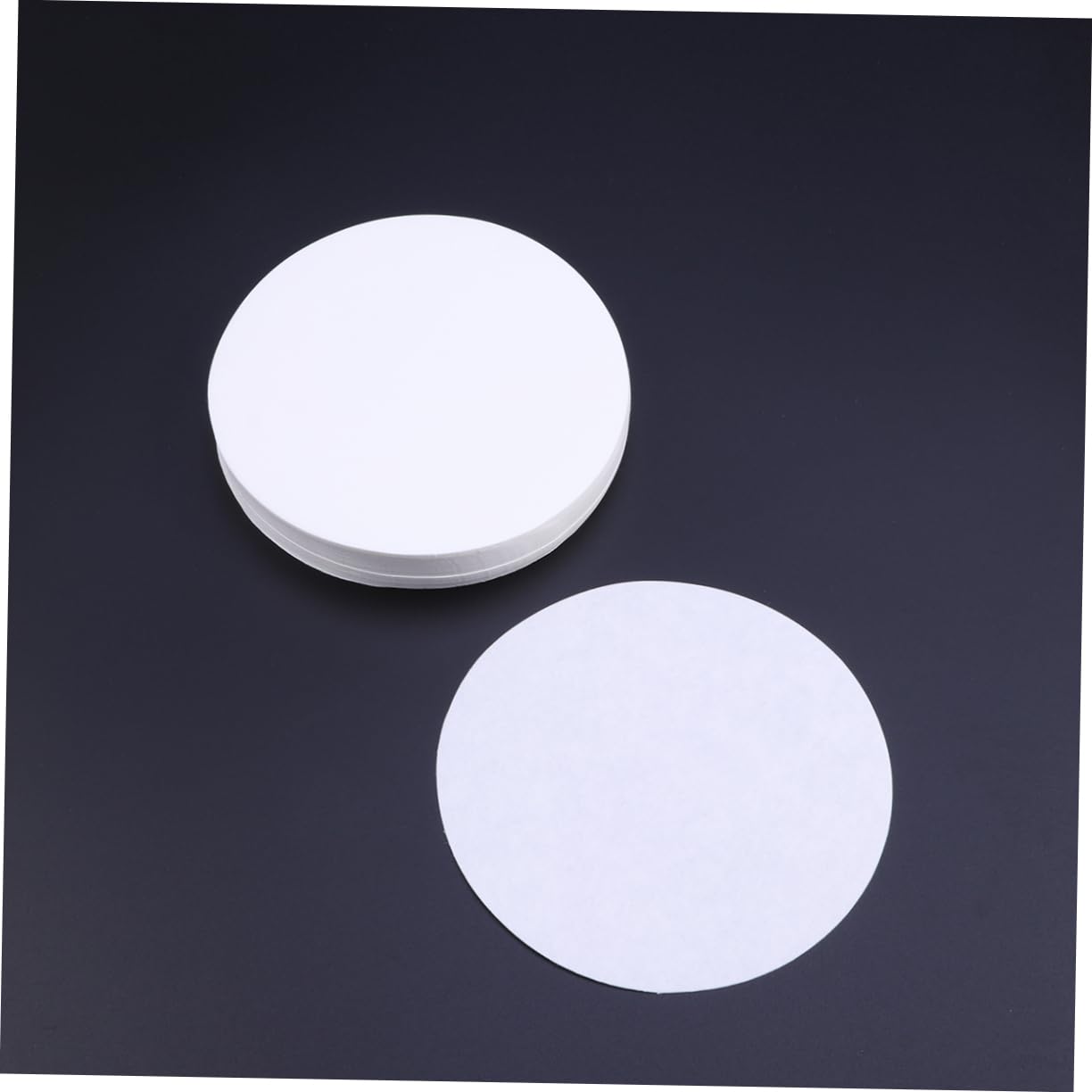 100 Pcs Discs Filter Paper Medium Flow Rate Filter Paper Qualitative Filter Paper