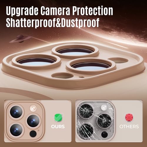 Image of Symcele Designed for iPhone 16 Pro Max Case, Light Brown