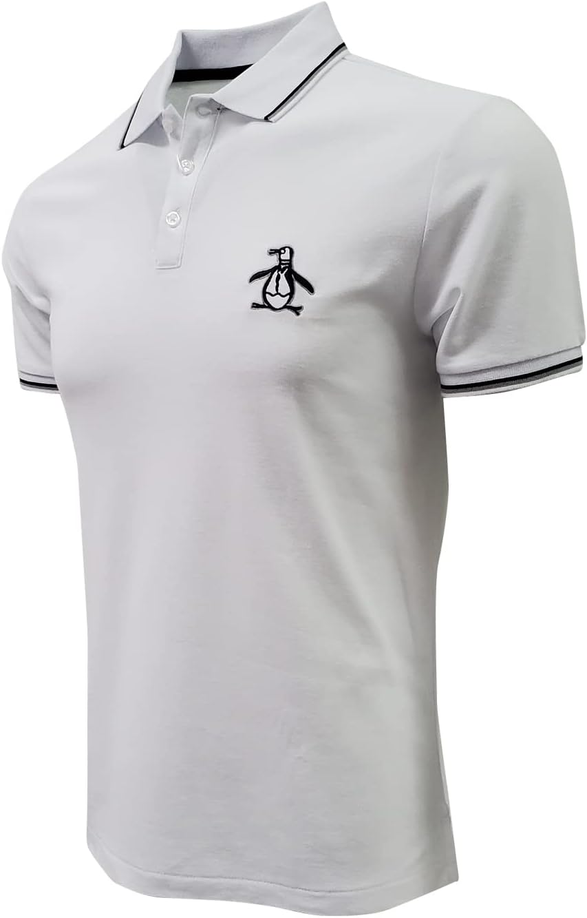 Original Penguin Mens Mega Pete Short Sleeve Polo Shirt - Image 2
