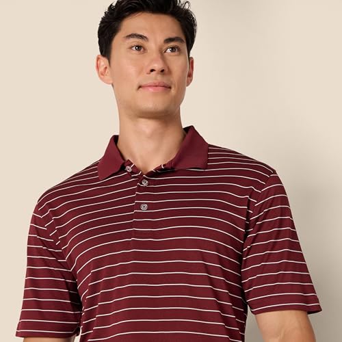 Image of Amazon Essentials Men's Regular-Fit Quick-Dry Short-Sleeve Golf Polo Shirt