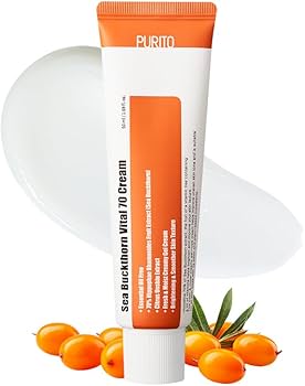 Dr.PUR Vital Cream 50g ♯1.♯5.♯7 PURITO [ESSENTIAL OIL-FREE] Sea Buckthorn Vital 70 Cream 50ml