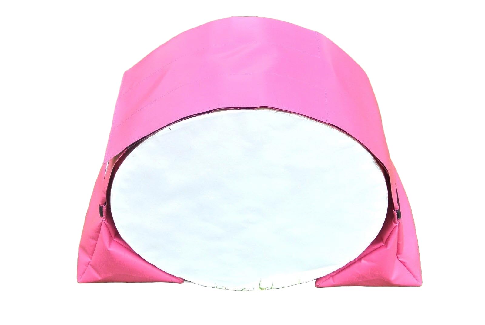 Church Products UK Dog Agility Training Tunnel Sand Bags Adjustable (60cm - 80cm) Indoor Outdoor Apparatus UV PVC (Cerise) *Tunnel Not Included*