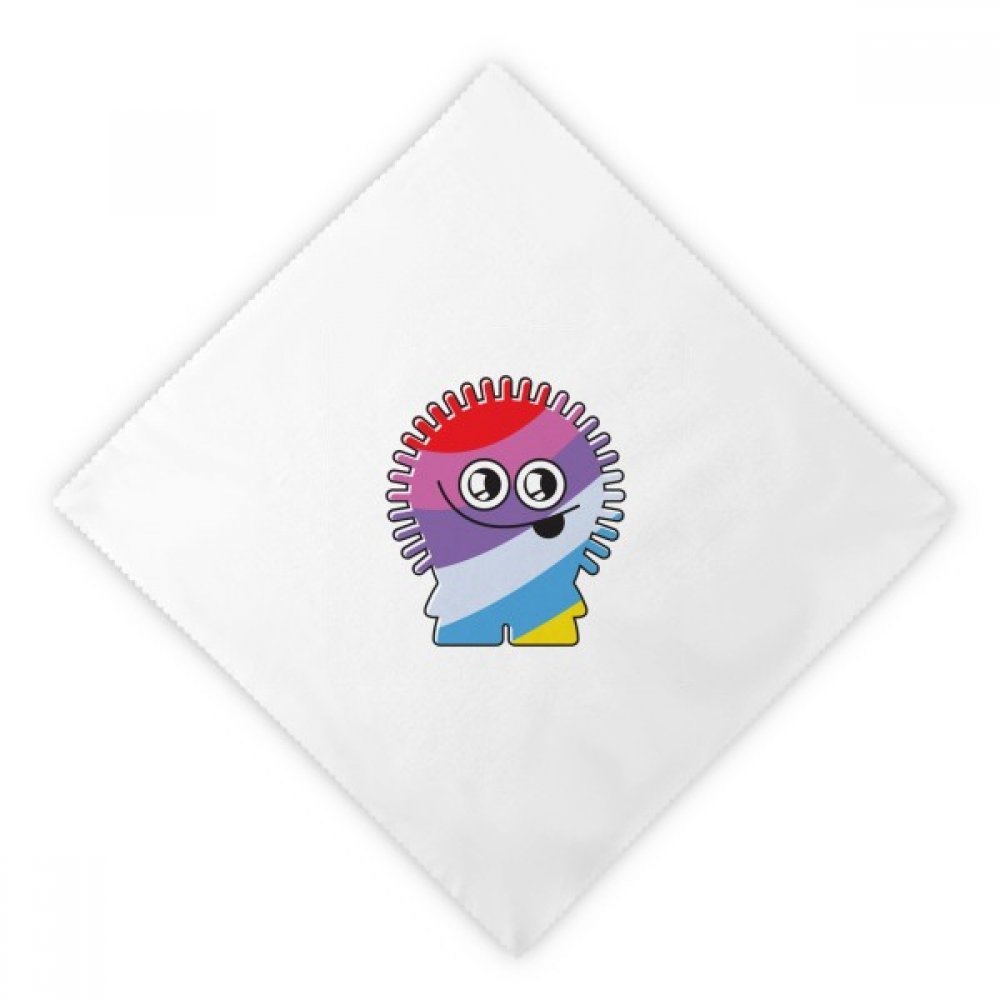 Servilletas de tela para almuerzo con diseño de universo y alienígenas del arcoíris