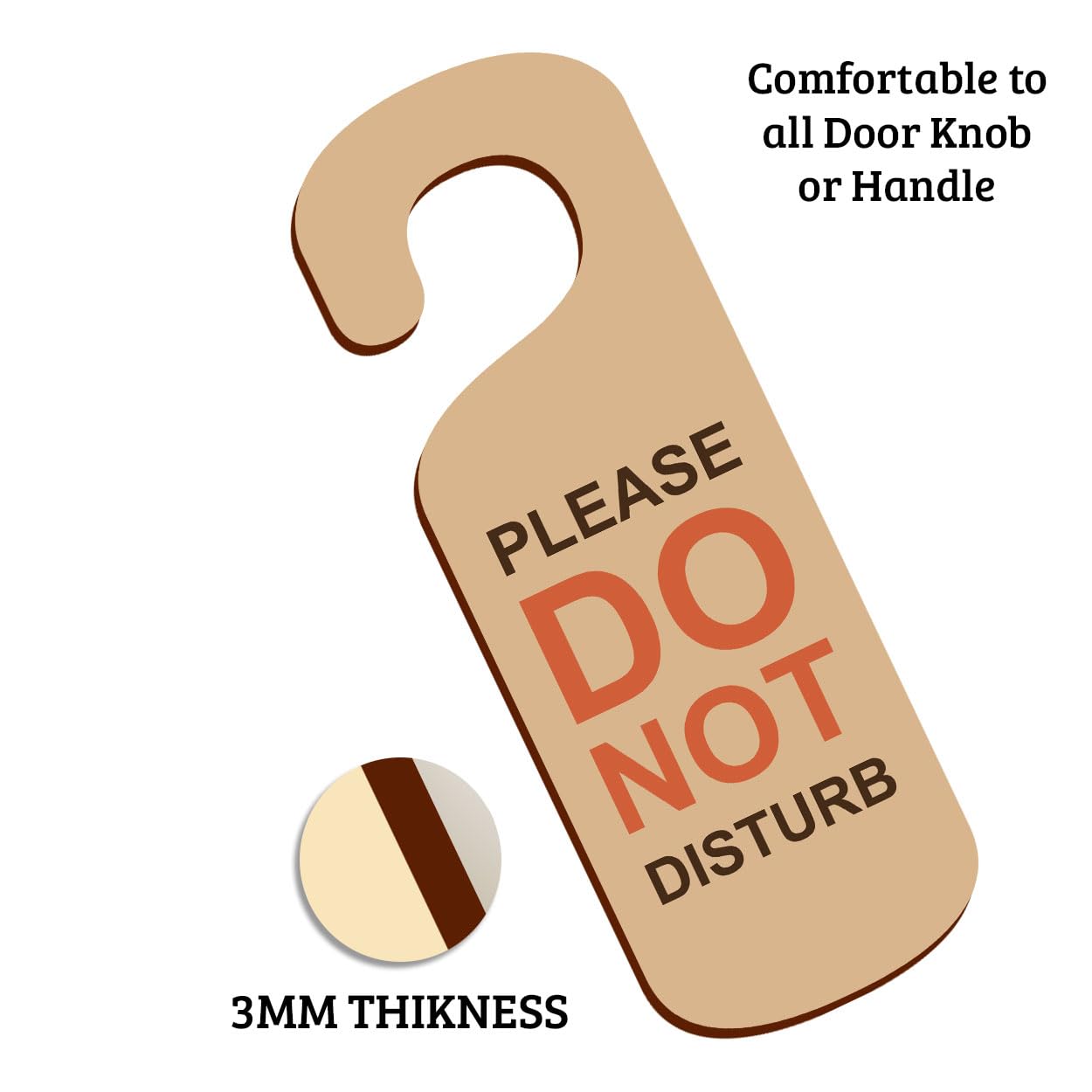 Do Not Disturb Door Hanger - 2 Pack -6