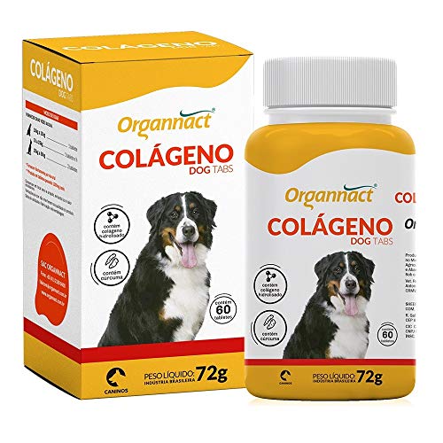 Combo 2un Suplemento Organnact Colágeno Dog Tabs 72g