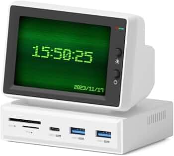 Amazon | Hagibis 3.5インチ IPS USB ミニスクリーン USB Cハブ付き