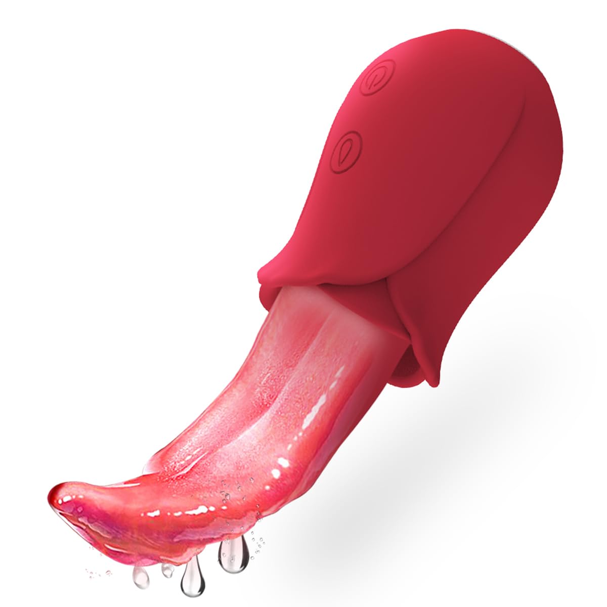 Sex Toys for Women, Realistic Tongue Licking Vibrators for Nipple Breast Vaginal, Clitoral Stimulator with 10 Vibration, Adult Sex Toys for Female Couples