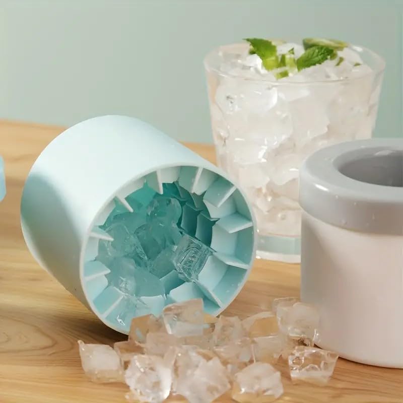 Molde de silicona para cubos de hielo rápido miniatura 5