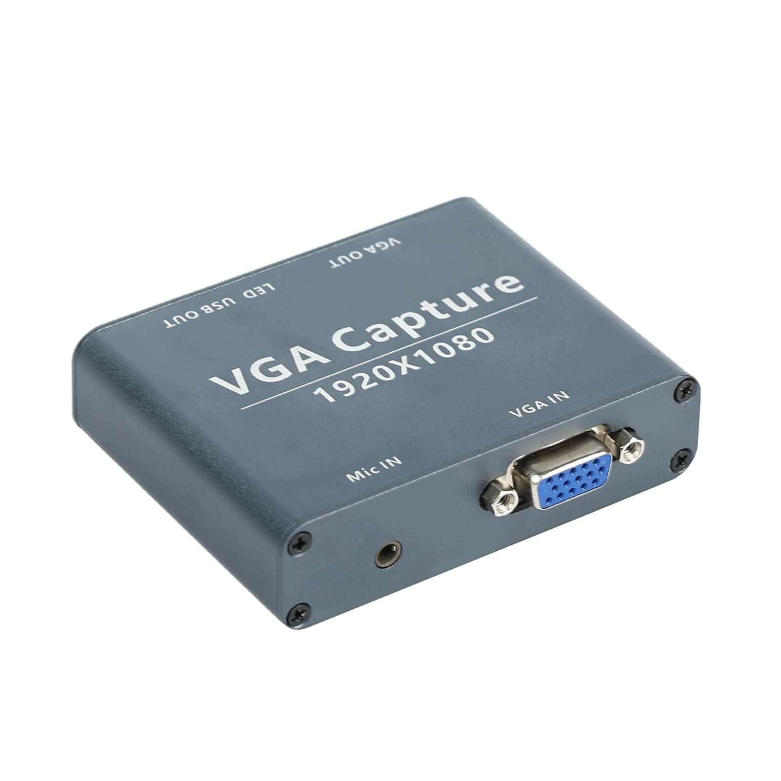 ATCCPYDM VGA Capture Card, USB 2.0 Capture Device with VGA Loopout, Mic Input Support, HD 1080p Video for Live Broadcast, Laptops, Monitors, Video Conferencing, Gaming-image-44