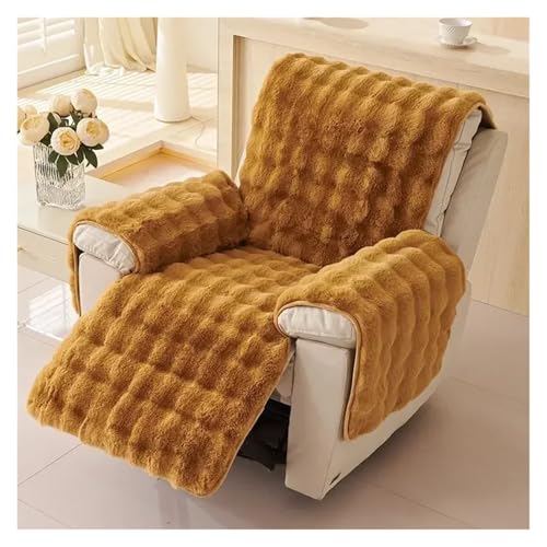 Funda de sillón reclinable de peluche WJIAYAO protector de sofá relax 1 plaza 2