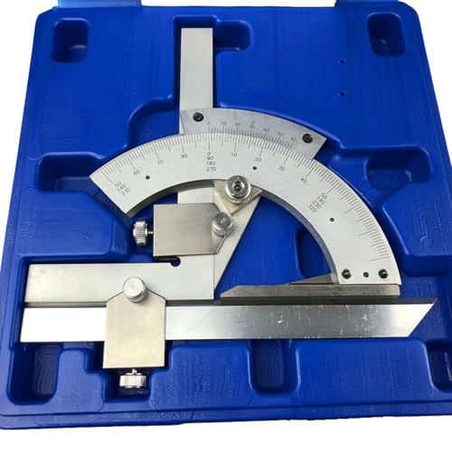 Transportador Vernier de Metal para Ángulos 0-320° miniatura 4