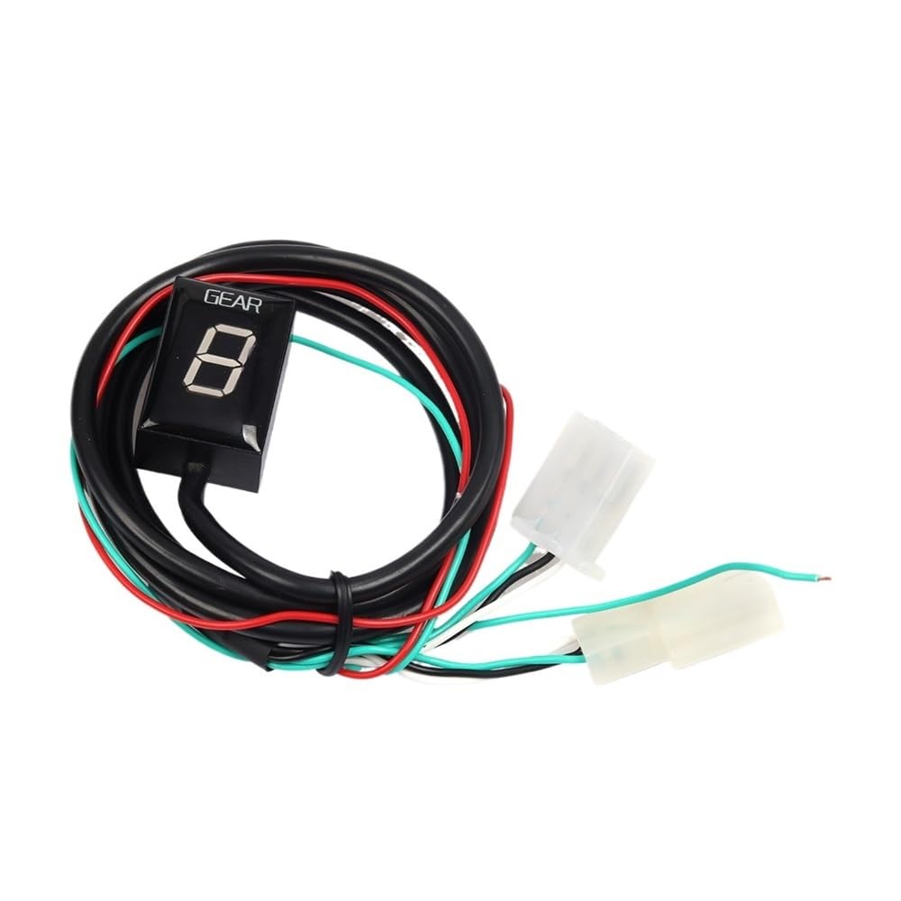 Velocità Indicatore Indicatore Di Marcia Moto 1-6 Livello Ecu Mount Velocità Display Digitale Meter Per TNT125 BJ125 BJ 125-3E