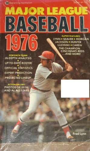 Major league baseball, 1976 0345254414 Book Cover