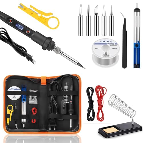 Kit Fer à Souder 80W Professionnel, Température...