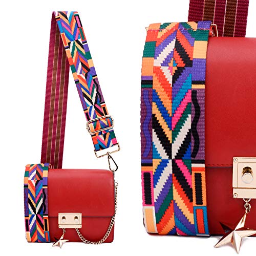 Image of ZOOEASS Wide Shoulder Strap Adjustable Replacement Belt Crossbody Canvas Bag Handbag